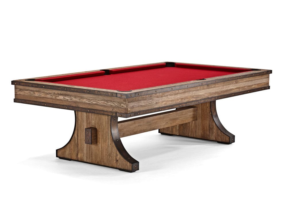 batch1 edinburgh 8 foot pool table weathered oak 1
