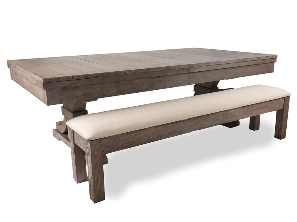 Carmel dining top and bench comp