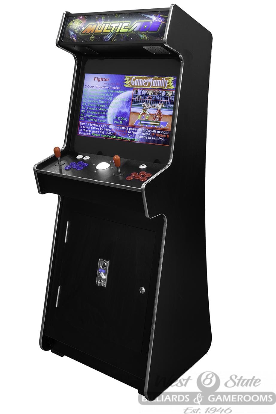 3500 Game Upright Retro Arcade Cabinet