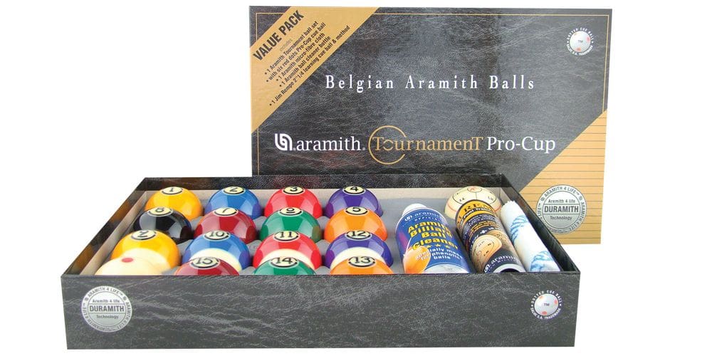 aramith tournament pro cup value pack 3