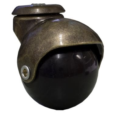Antique Brass Ball Caster +$75.00