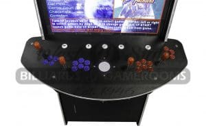 3500 arcade 4 player joysticks detail