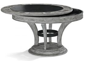 Centennial Game Table rustic grey with reversible game top