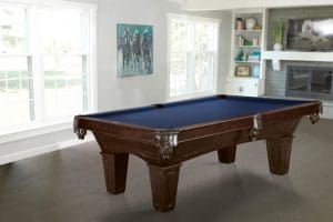 batch1 allenton 7 foot pool table with tapered leg espresso 2